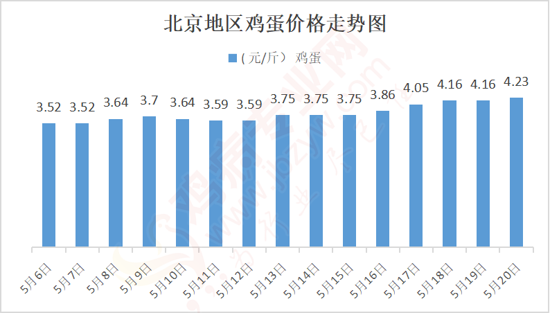 北京最新鸡蛋市场价格动态